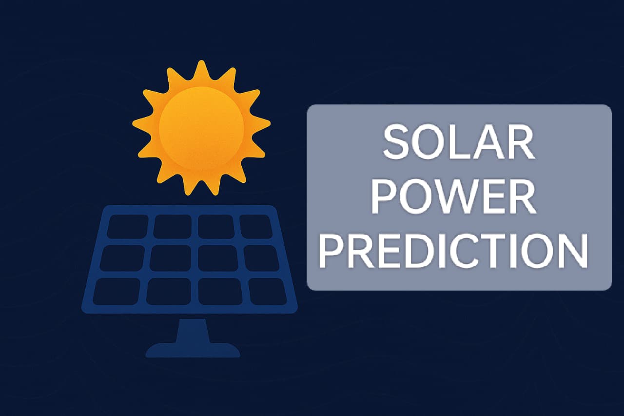 Solar Power Prediction Thumbnail